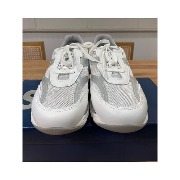 SAS Women's Tour Mesh Lace-Up Sneaker White/Silver Size 10.5 W3 Triple Wide NIB - Picture 6 of 14